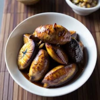 Title image for Chicken and Tamarind-Glazed Plantains