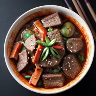 Title image for Beef and Gochugaru Kimchi Stew