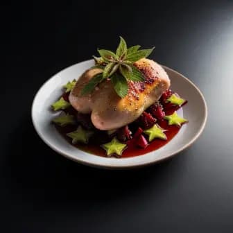 Title image for Chicken and Starfruit Agrodolce