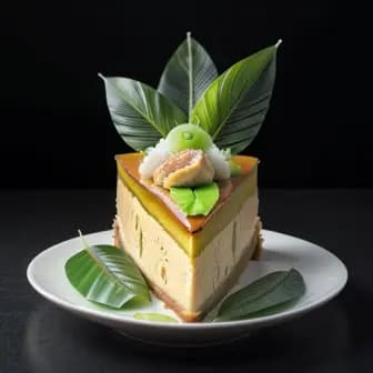 Title image for Chicken and Pandan Leaf Flan