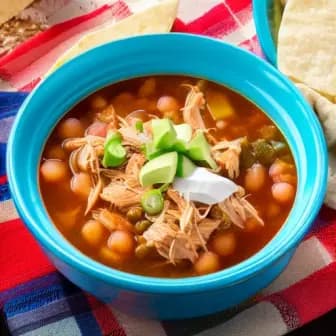 Title image for Chicken Posole