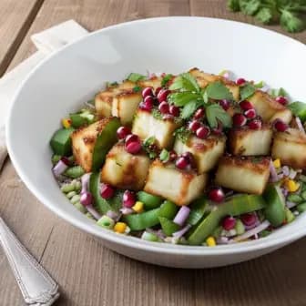 Title image for Vegetable Kachumber with Pomegranate