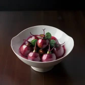Title image for Chicken and Tamarind-Glazed Radishes