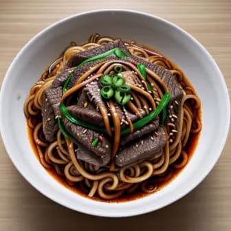 Title image for Beef and Gochugaru Japchae