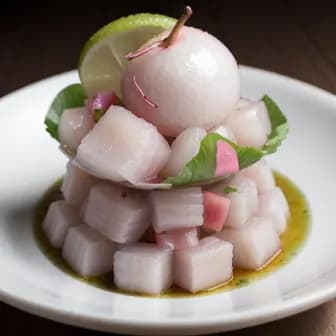 Title image for Pork and Lychee Ceviche