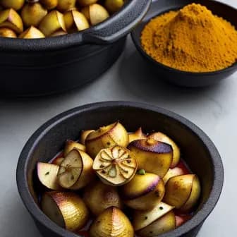Title image for Chicken and Turmeric Roasted Turnips